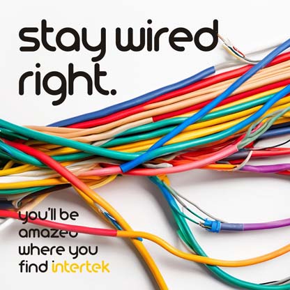 Colored electrical wires