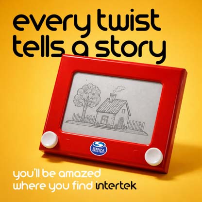 A thumbwheel-based child's drawing tablet